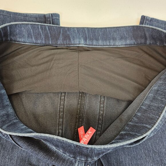 Womens Casual Classic Faux Jean Stretch Comfort Jeggings Spanx Sara Blakely XL - Picture 13 of 13